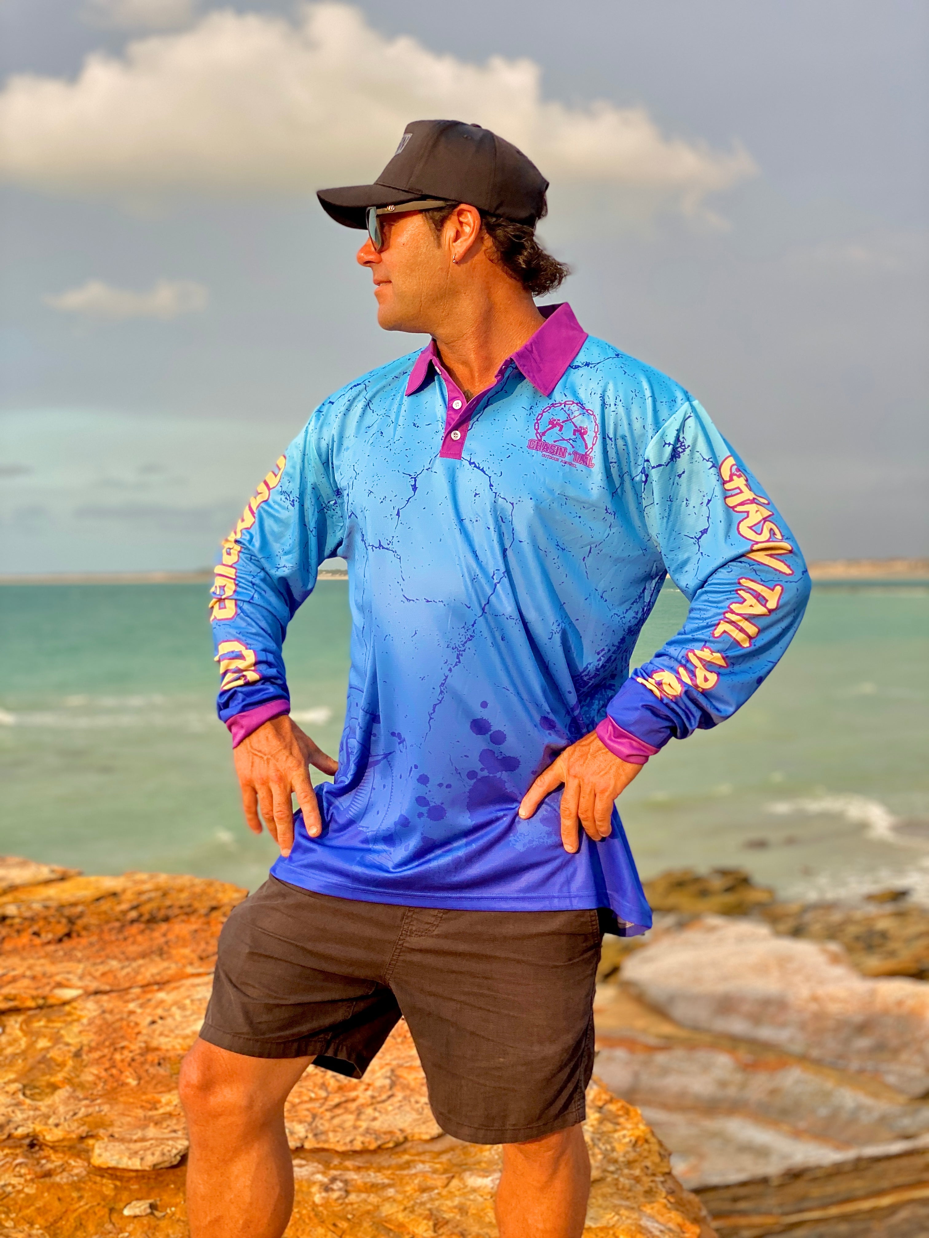Dampier 50+ UPF Long Sleeve Fishing Shirts – Chasin Tail Outdoor Apparel