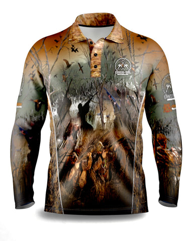 Chasin Tail -  Duck Hunting - 50+ UPF Long Sleeve Shirt