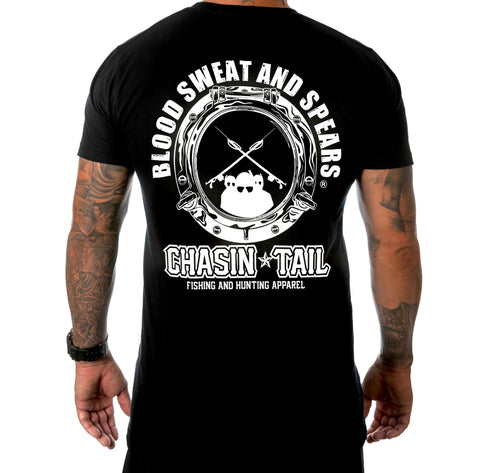 Chasin Tail -  Blood Sweat & Spears - T-Shirt