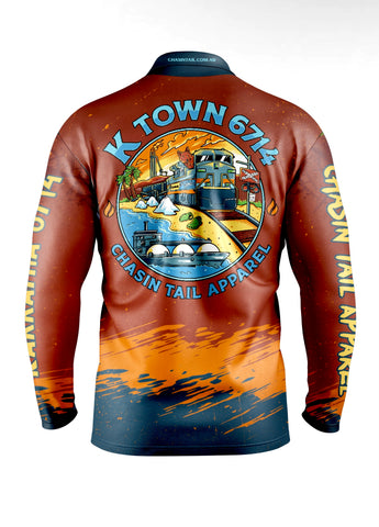 K'Town aka Karratha 50+ UPF Long Sleeve Fishing Shirt