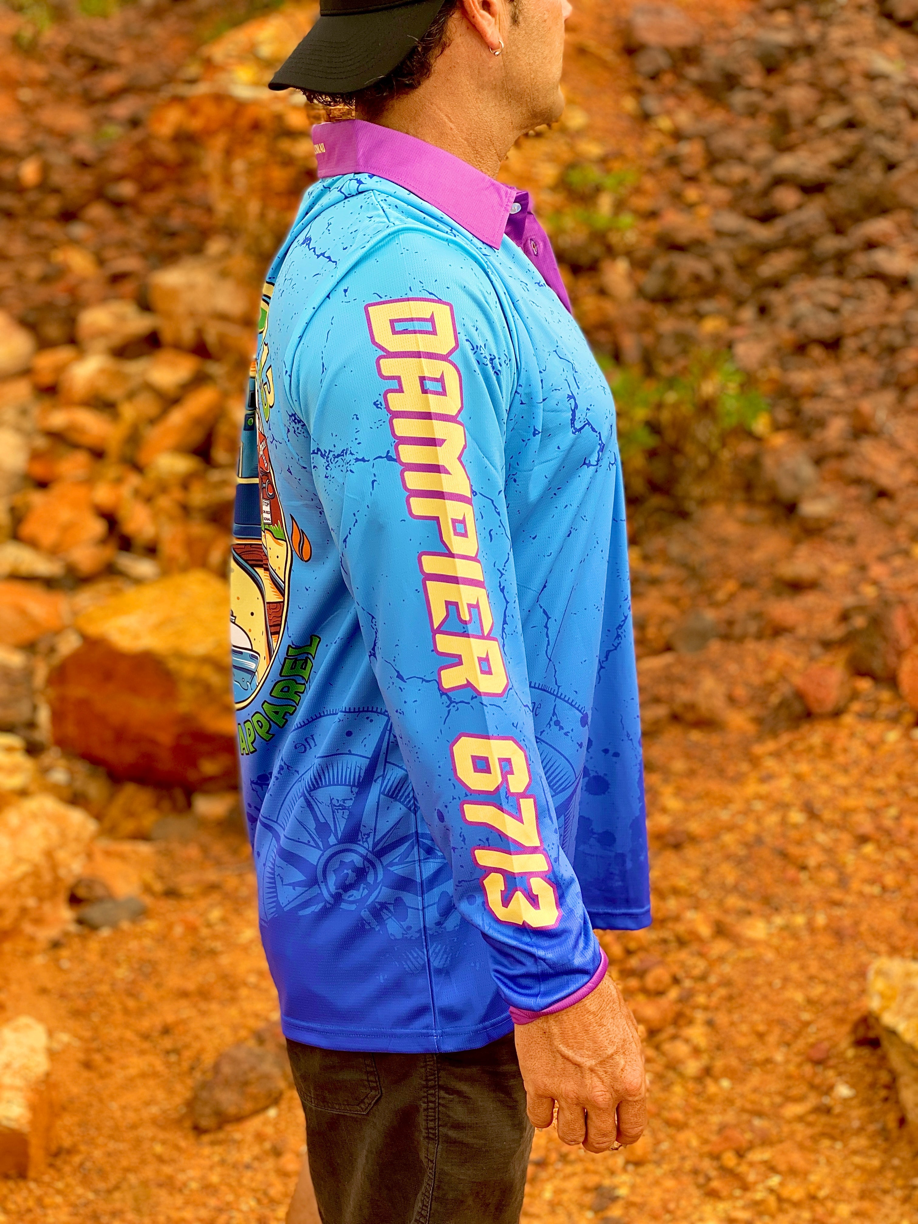 Dampier 50+ UPF Long Sleeve Fishing Shirts – Chasin Tail Outdoor