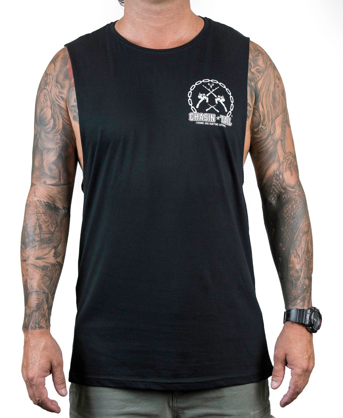 Chasin Tail - Game On Fishing Singlet