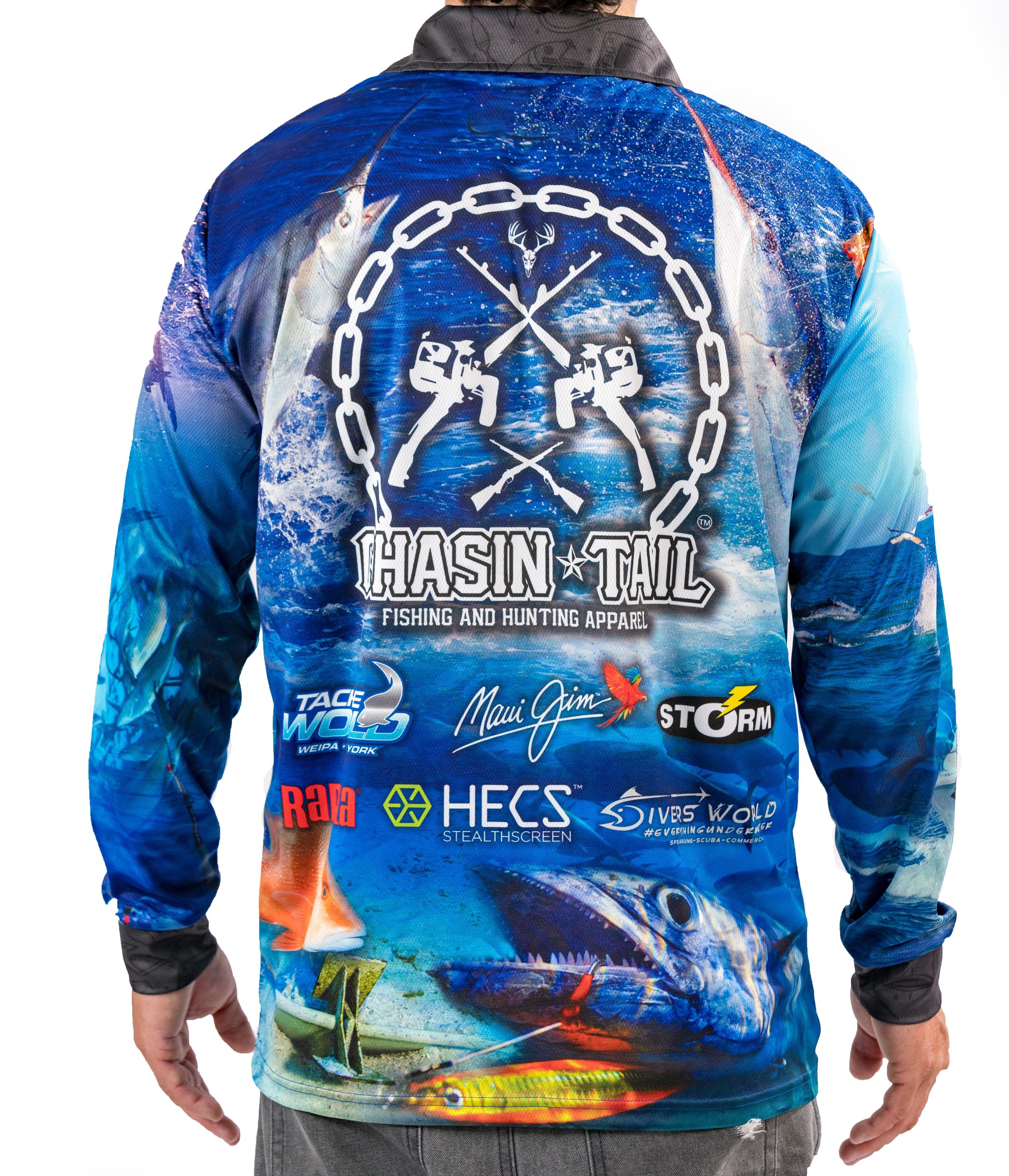 Chasin Tail -  Hooked Up - Long Sleeve Fishing Shirt