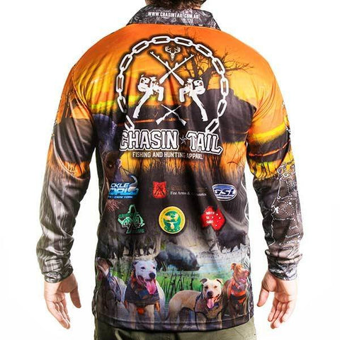 Chasin Tail -  Outback Piggin - 50+UV Protection - Long Sleeve