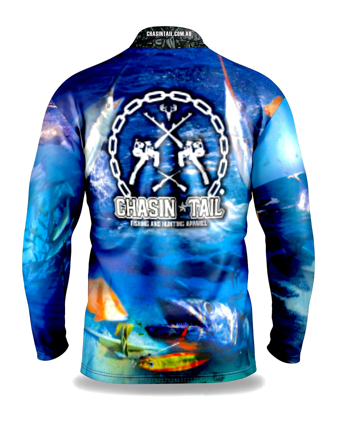 Chasin Tail -  Hooked Up - Long Sleeve Fishing Shirt