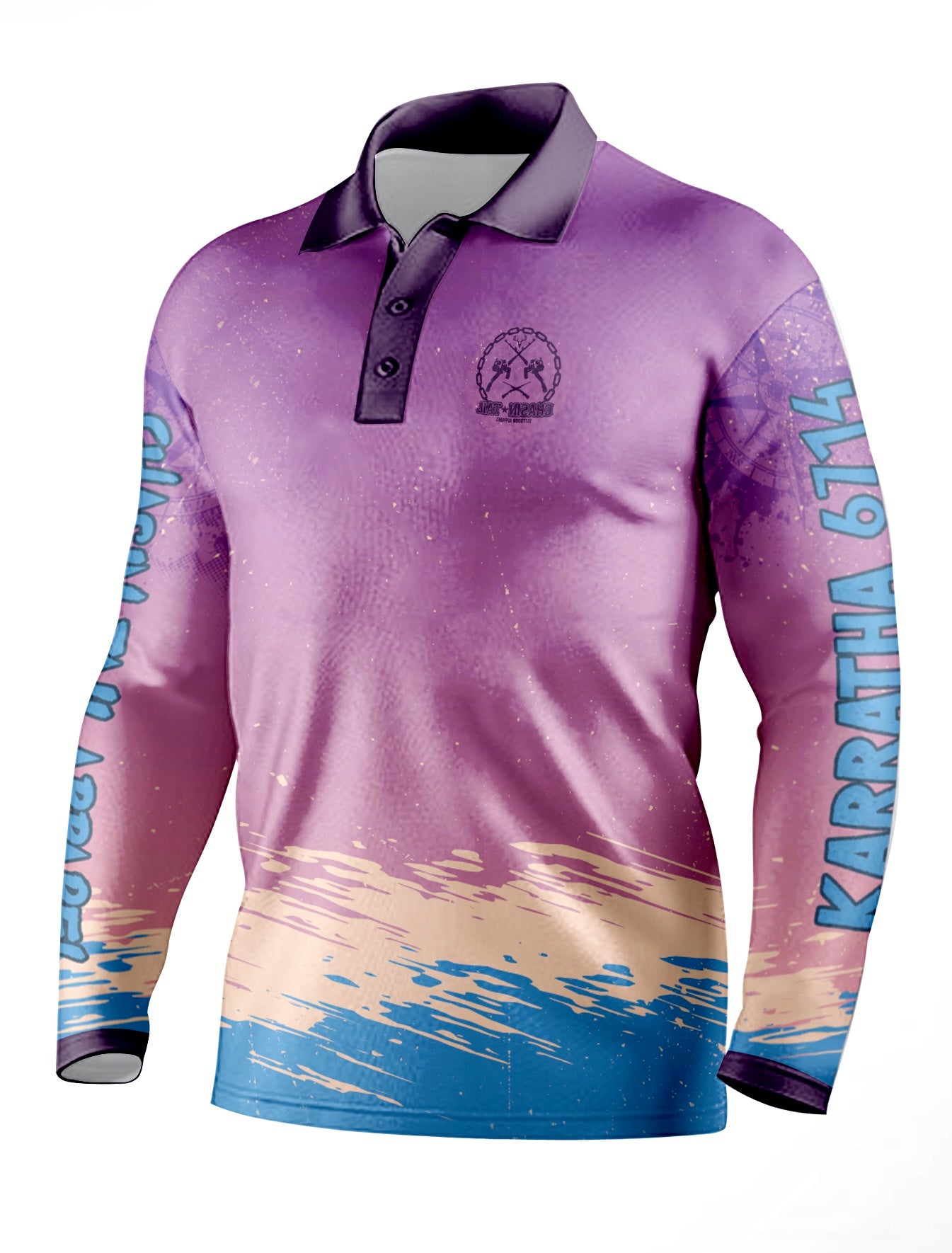 K'Town aka Karratha 50+ UPF Long Sleeve Fishing Shirt – Chasin Tail Outdoor  Apparel